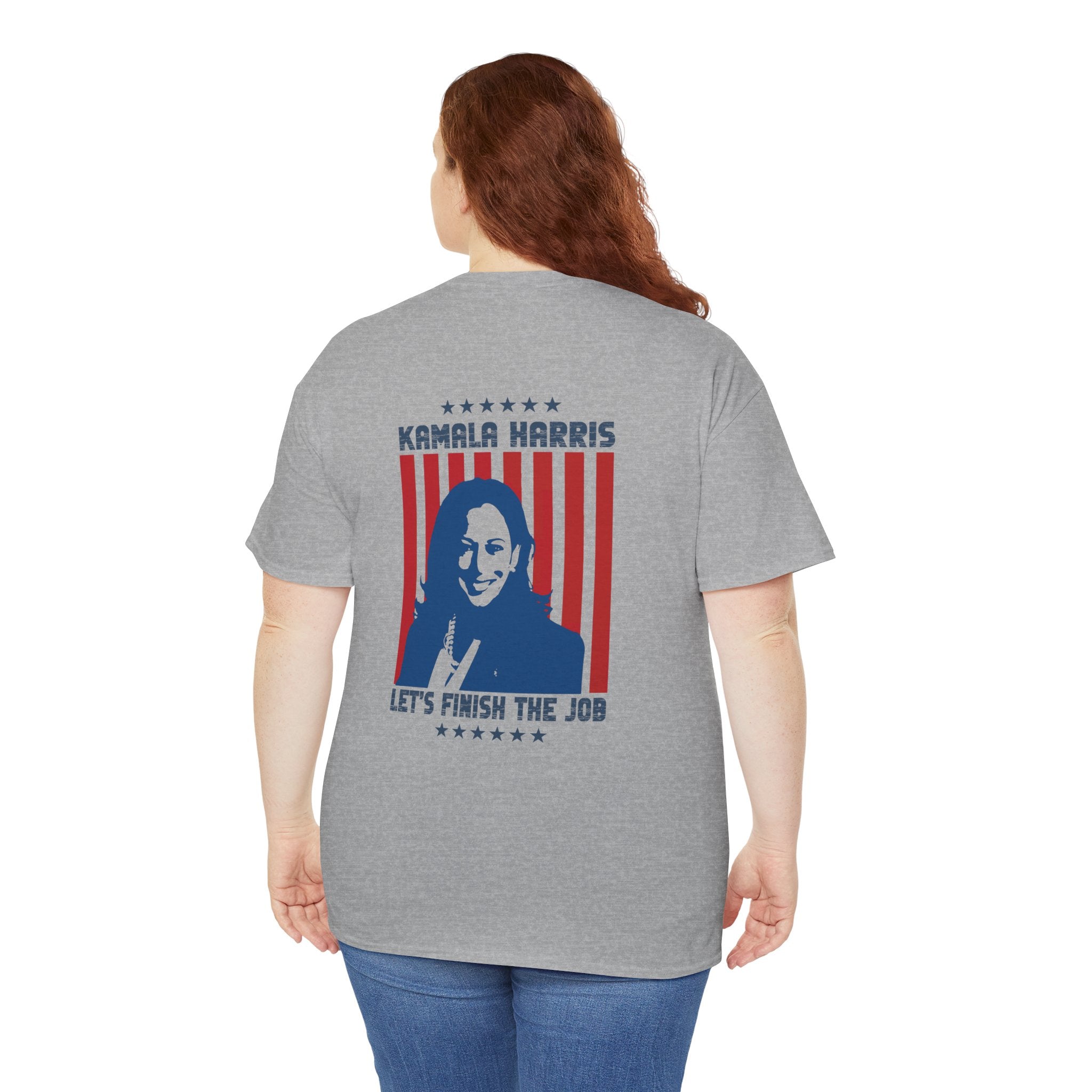 Kamala Harris Let's Finish The Job, T-Shirt