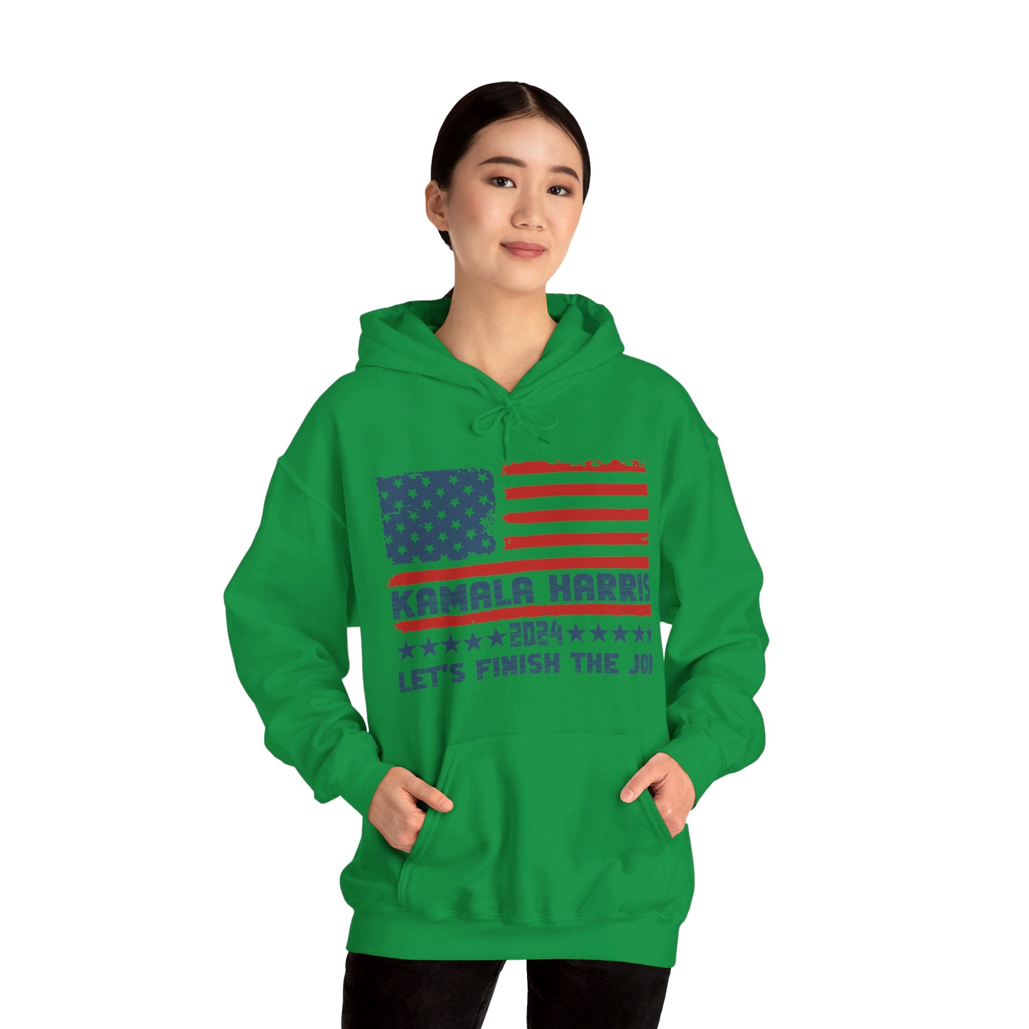 Kamala Harris Let's Finish The Job, Hoodie