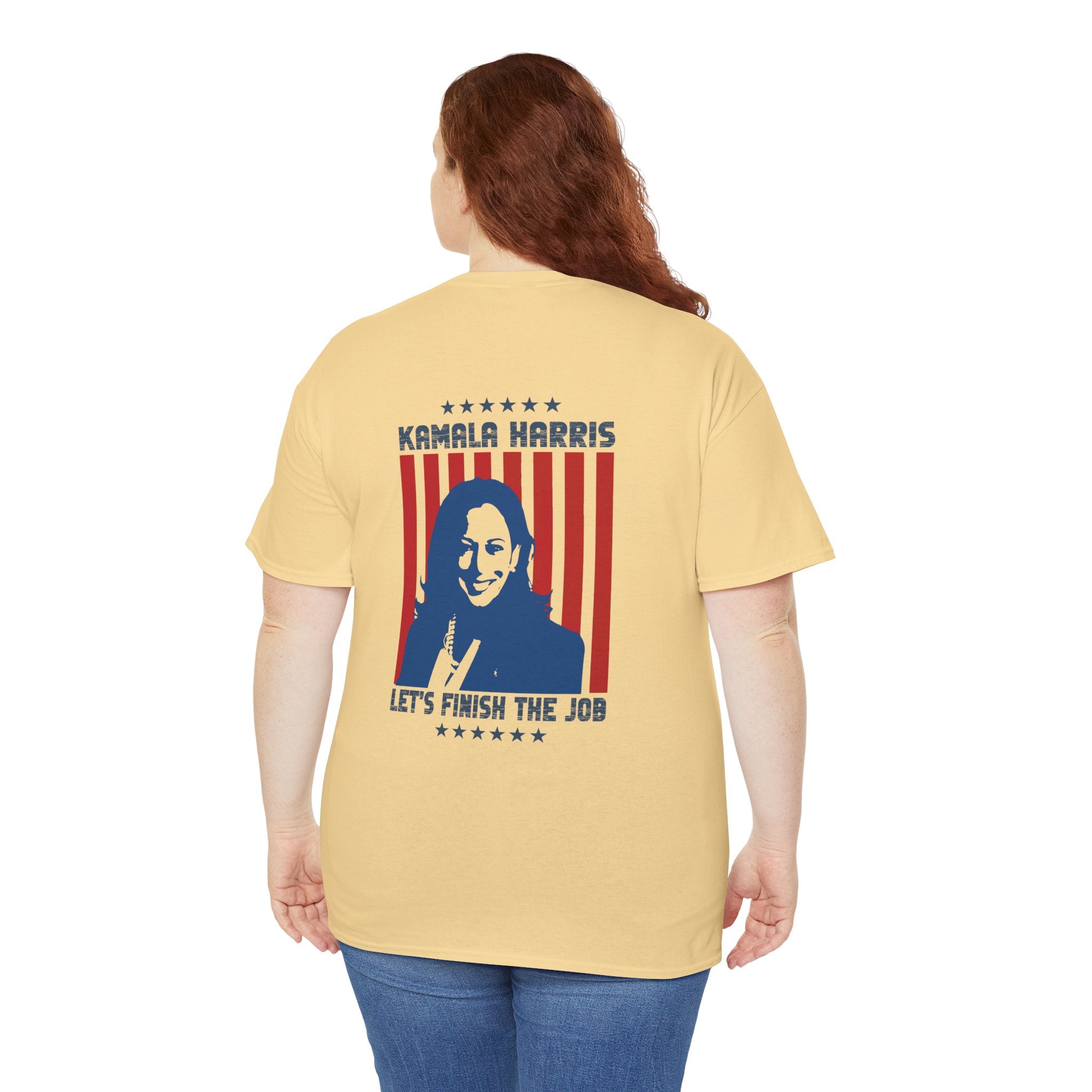 Kamala Harris Let's Finish The Job, T-Shirt