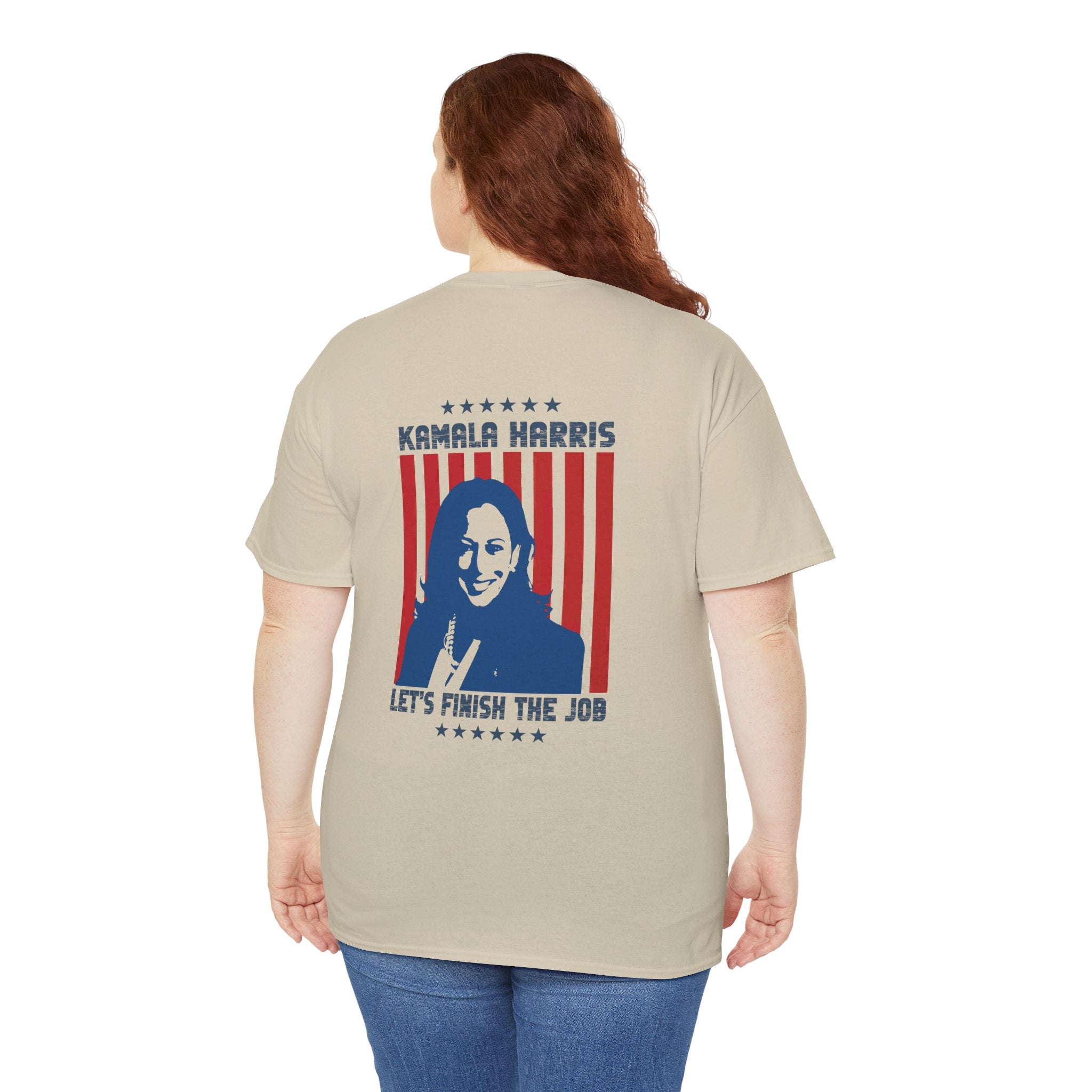 Kamala Harris Let's Finish The Job, T-Shirt